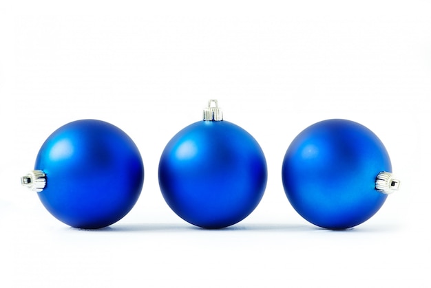bolas de natal isoladas
