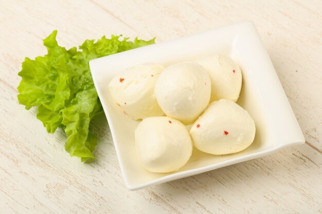 Bolas mozzarella