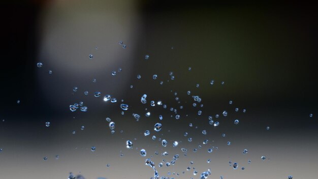 Bolhas de água