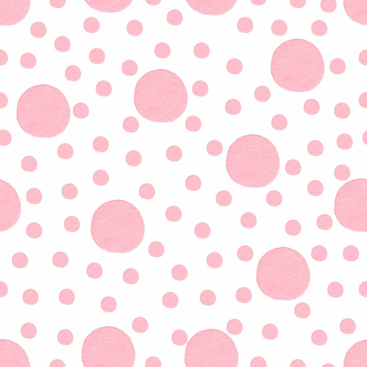 Foto bolinhas de aquarela sem costura padrão rosa