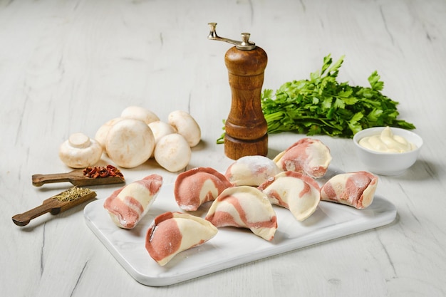 Bolinhos Congelados com Cogumelos