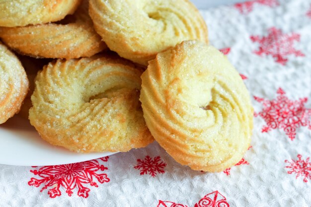 Bolinhos de açúcar saborosos caseiros