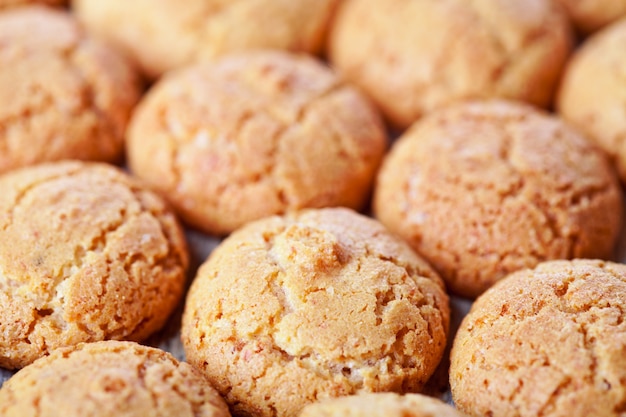 Bolinhos de amêndoa de merengue