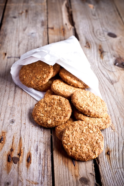 Bolinhos de aveia crocante