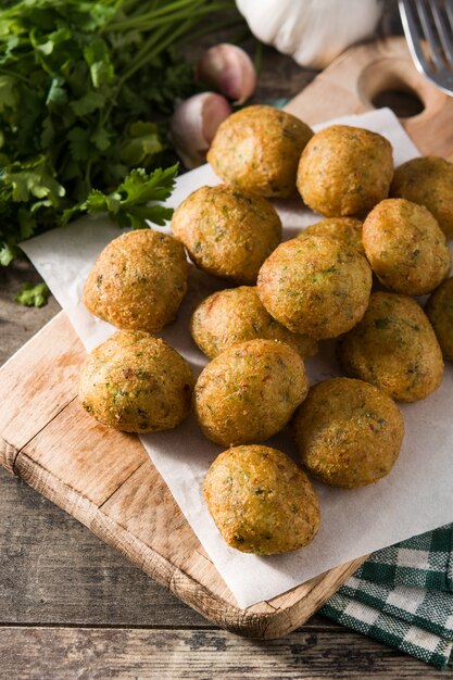 Bolinhos de bacalhau