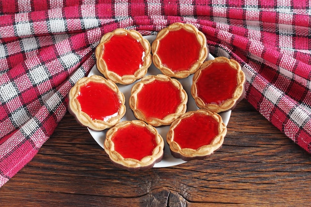 Bolinhos de shortbread com marmelada