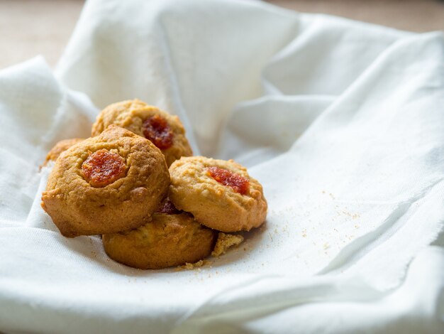 Bolinhos doces prontos para servir