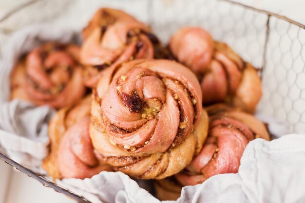 Bolinhos tradicionais suecos de cardamomo