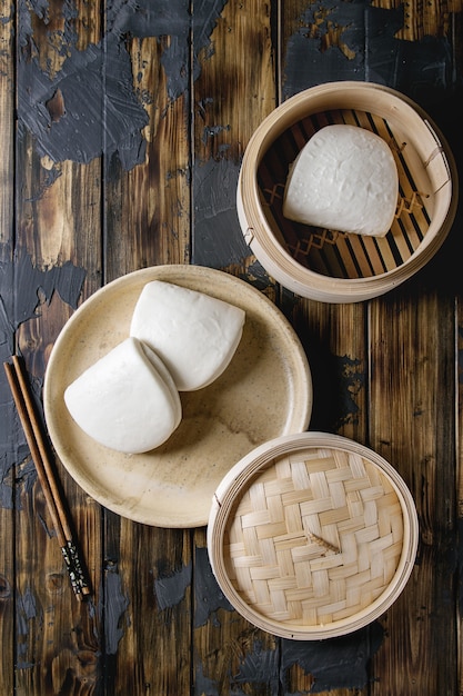 Bollos de gua bao