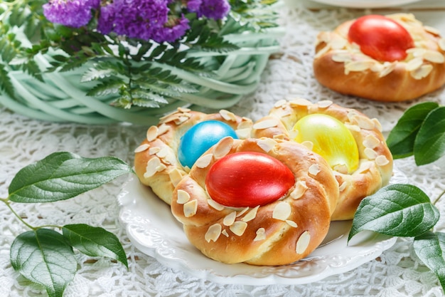 Bollos de pascua tradicionales