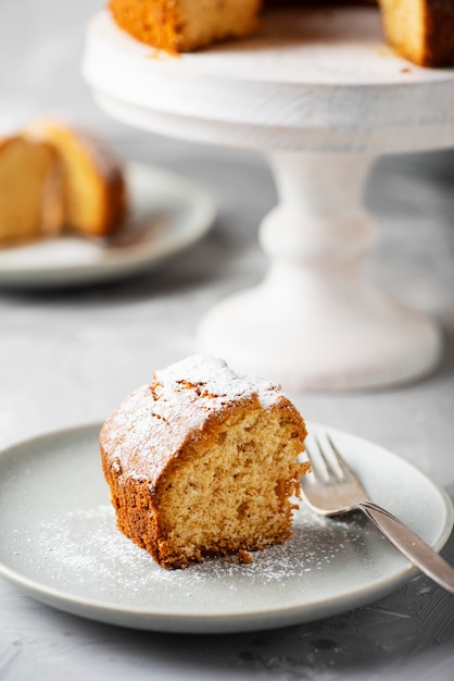 Bolo Bundt caseiro