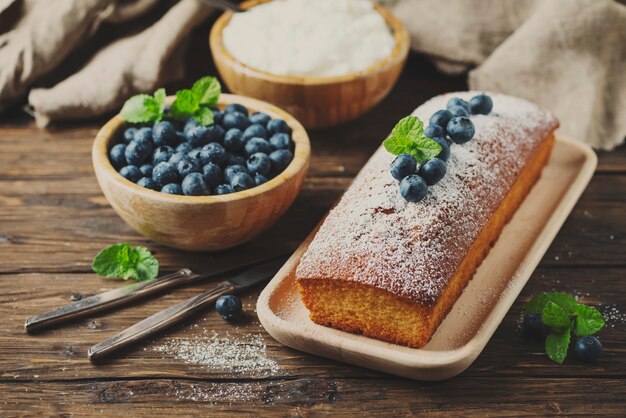 Bolo de ameixa caseiro