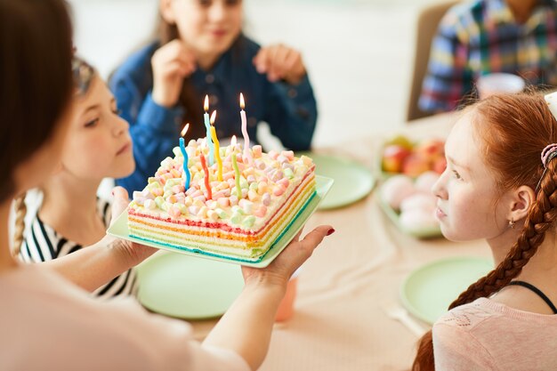 Foto bolo de aniversário caseiro