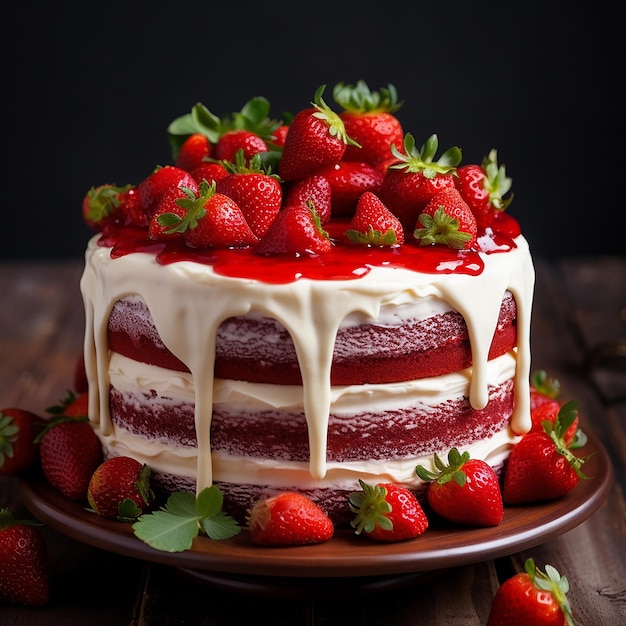 bolo de aniversário colorido com salpicaduras e velas