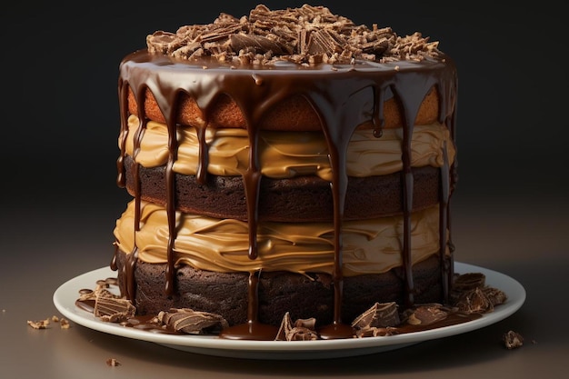 bolo de aniversário de chocolate comida de fundo 114jpg