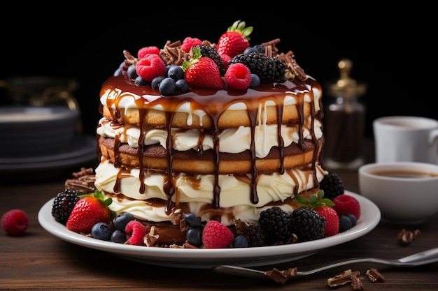 bolo de aniversário de chocolate comida de fundo 292jpg