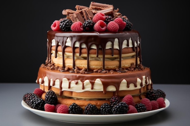 bolo de aniversário de chocolate comida de fundo 58jpg