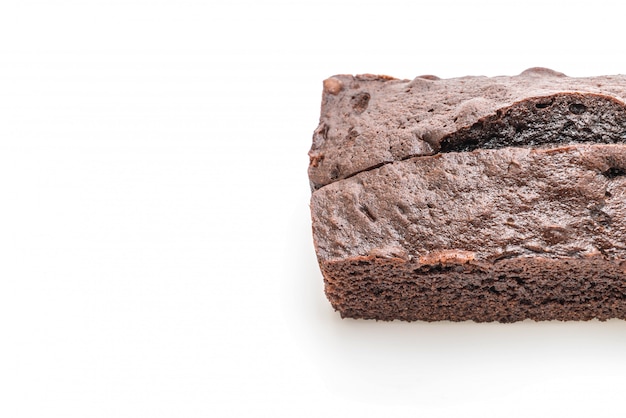 Bolo de brownie de chocolate