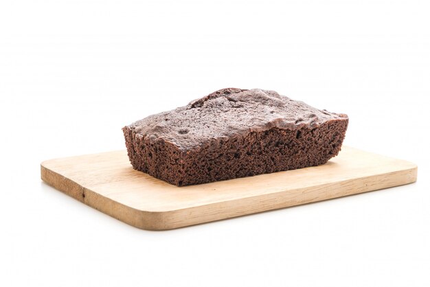 bolo de brownie de chocolate