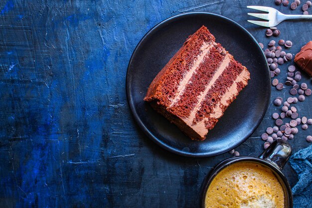 bolo de chocolate com creme