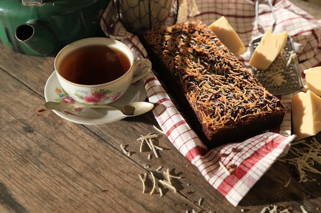 bolo de chocolate com queijo brownies