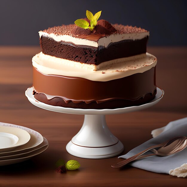 Bolo de chocolate Tiramisu