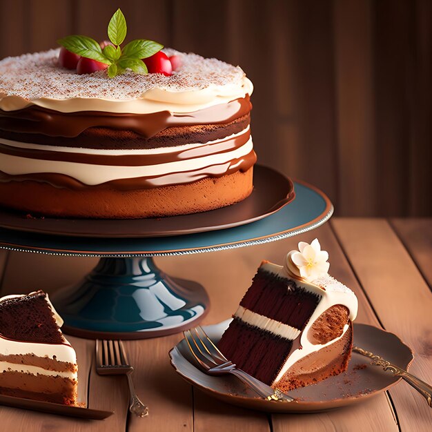 Bolo de chocolate Tiramisu