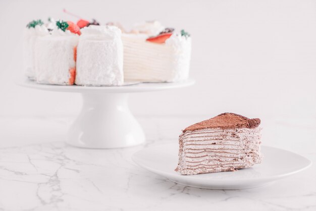 Foto bolo de chocolate