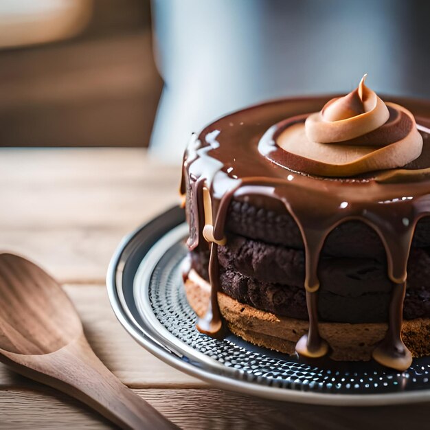 bolo de chocolate