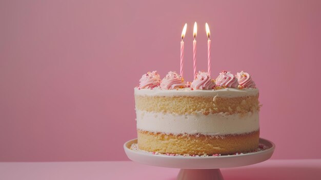 bolo de festa branco