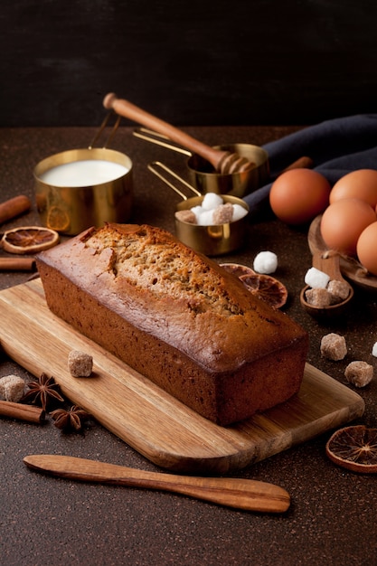 Bolo de gengibre tradicional