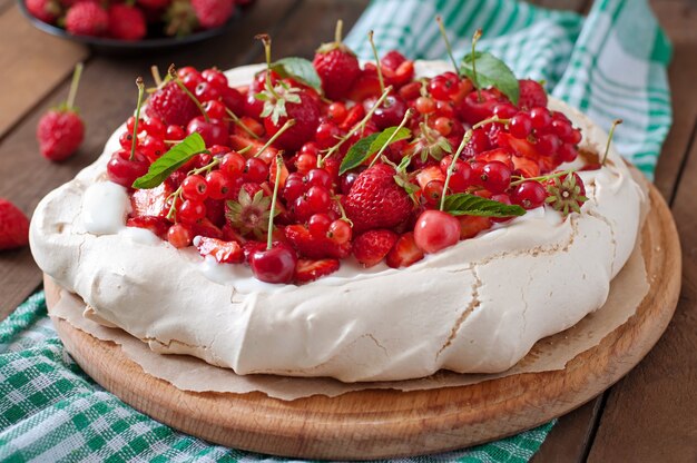 Foto bolo de merengue 