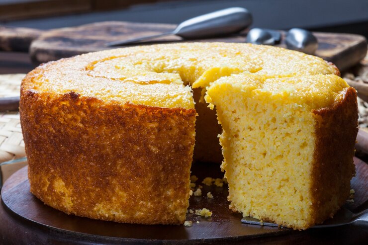 Bolo De Milho Fresco Delicioso