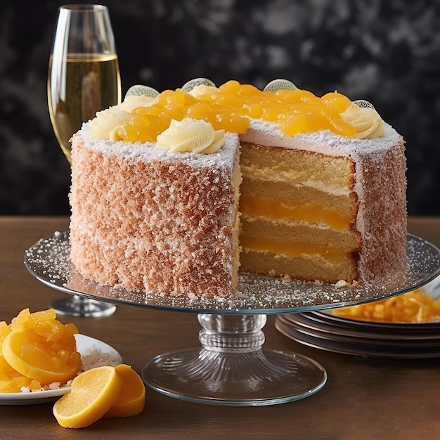 bolo de mimosa