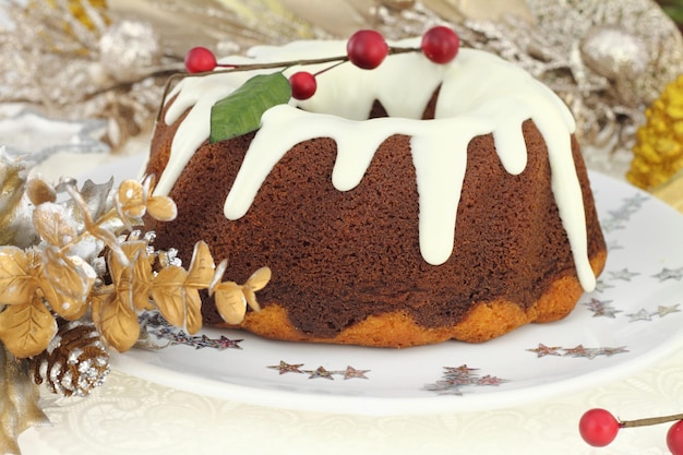 bolo de natal tradicional