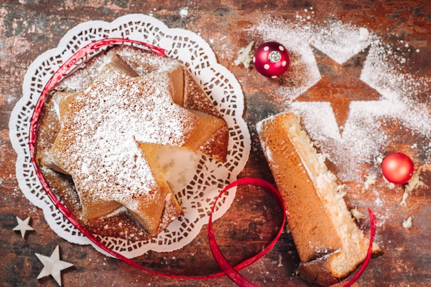 Bolo de Pandoro italiano