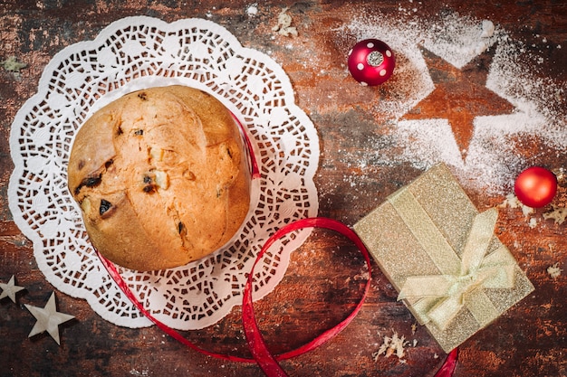 Bolo de panetone italiano