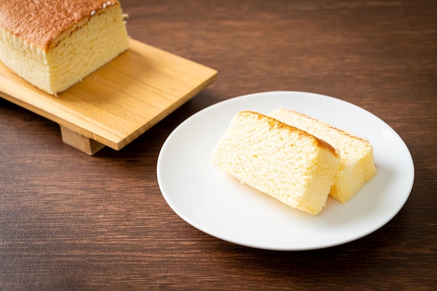 Bolo de queijo em estilo japonês