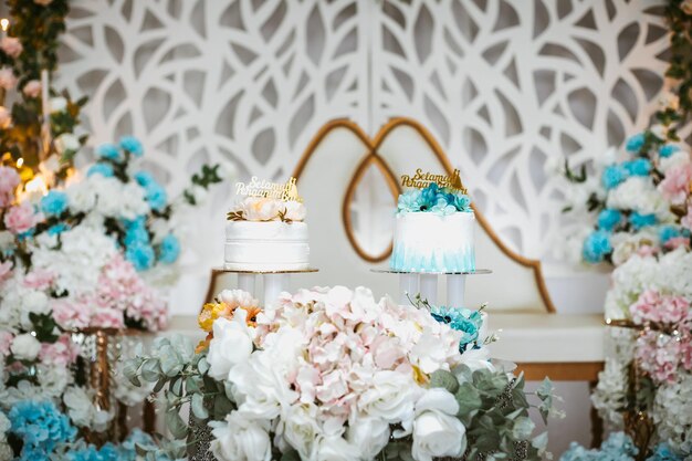 Bolo De Recepção De Casamento.