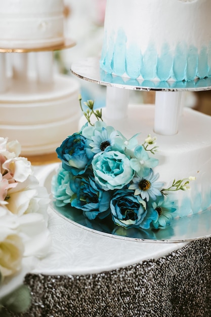 Bolo De Recepção De Casamento.