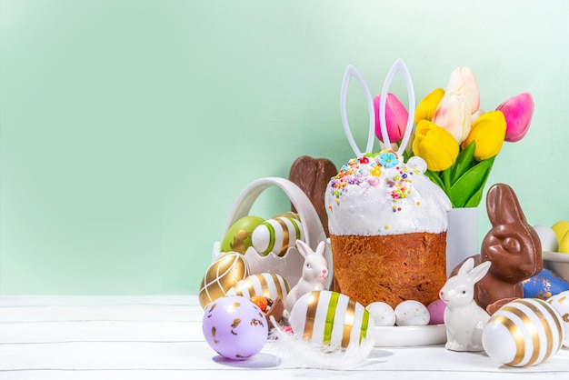 Foto bolo de requeijão ortodoxo tradicional da páscoa