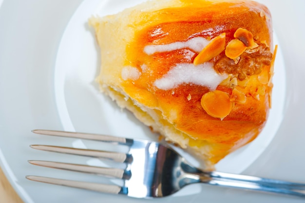 Bolo de rosquinha de pão doce