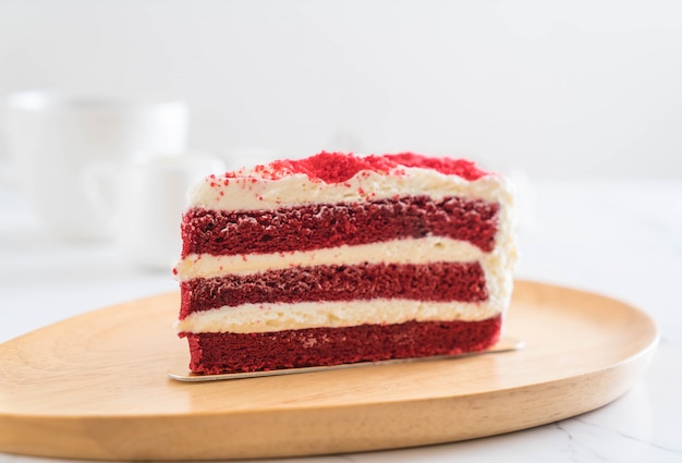 bolo de veludo vermelho