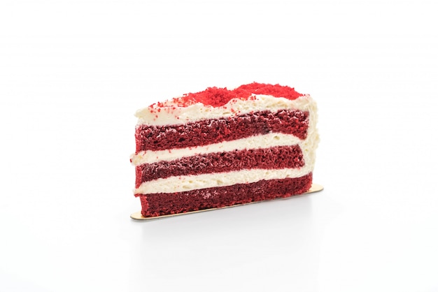 Bolo de veludo vermelho