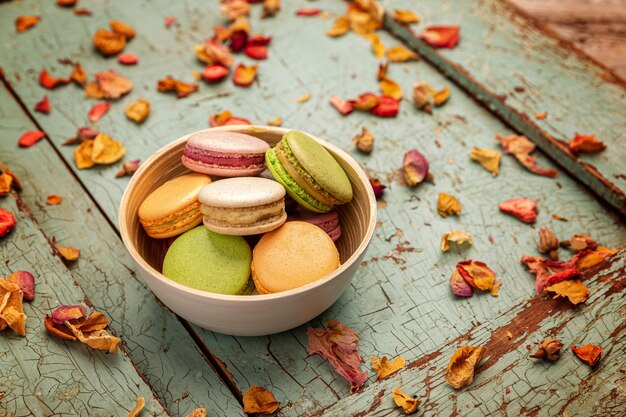 Bolo francês de macarons