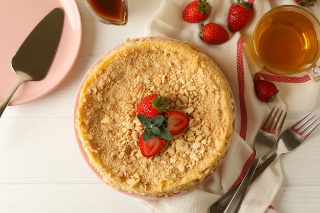 Bolo napoleão caseiro delicioso