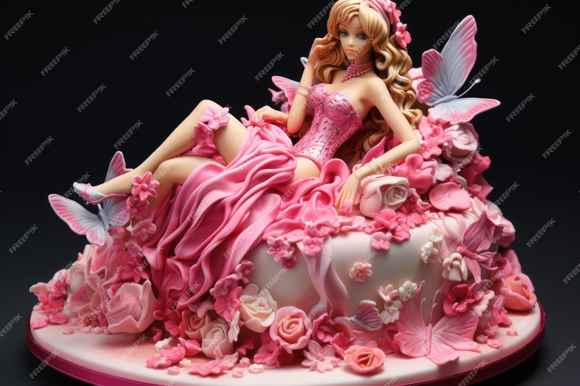 1,917 Fotos de Stock de Bolo De Aniversário Cor De Rosa Com Uma Princesa -  Fotos de Stock Gratuitas e Sem Fidelização a partir da Dreamstime