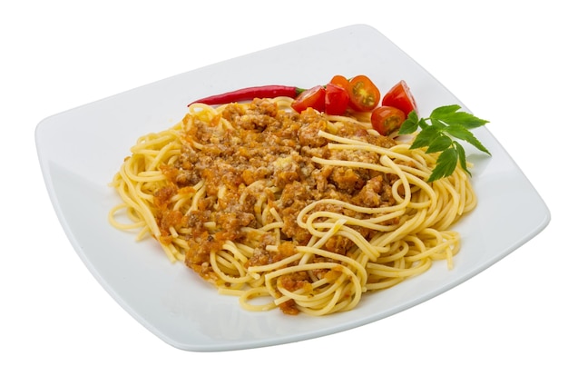 Bolognese-Spaghetti