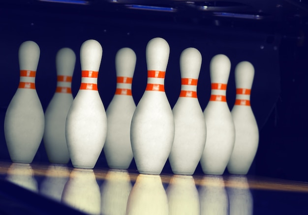 Bolos en un callejón