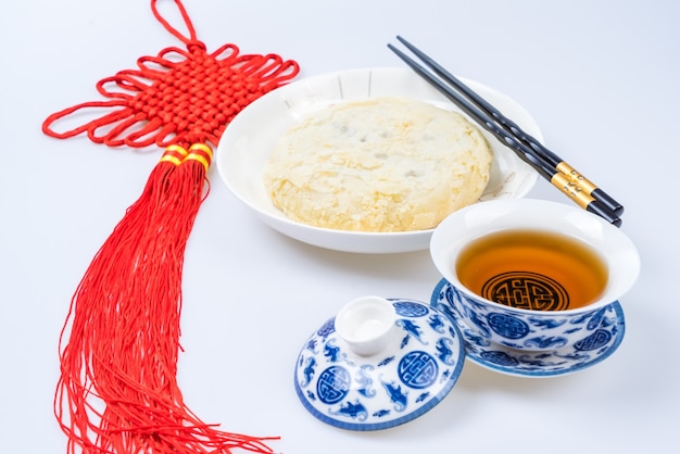 Bolos de lua para o festival chinês do meio do outono